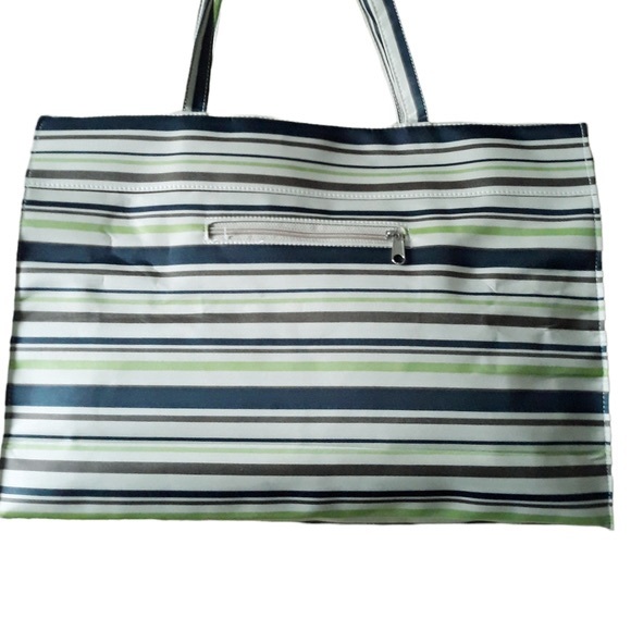 Kate Spade New Yorklined and zip shopping tote 18in in width 12in length - Picture 5 of 15